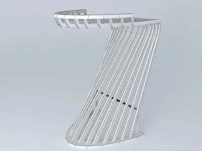 Pantosh bench - Generic Free 3D model
