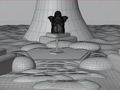 Master Sword concept 3D model