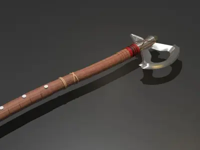 tomahawk assassins creed 3D model