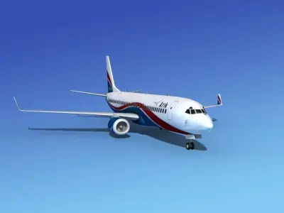 Boeing 737-800 Arik 3D model