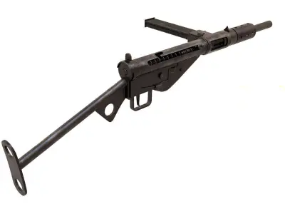 Sten MK2 smg 3D model