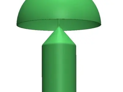 Modern Table lamp Free 3D model buy