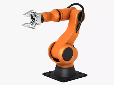 Industrial Robot Arm 3D model