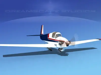 Mooney M-18 Mite V16 3D model