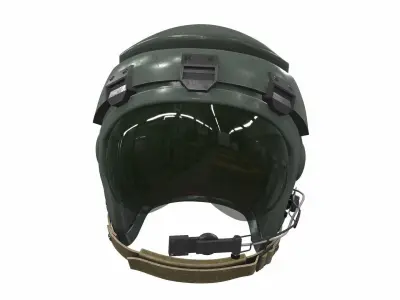 Pilot helmet ja-6 3D model