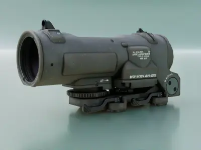 Elcan SpecterDR Low-poly 3D model