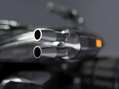 Army Rover Low-poly 3D model