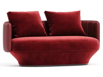 PARADISE BIRD  seater sofa By Wittmann 3D model