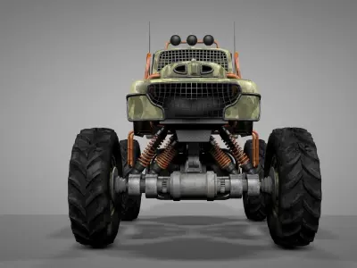 Monster Truck 6 3D model