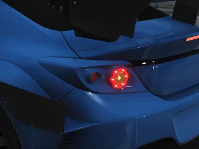 SARD Taillights for Toyota GR86 Low-poly 3D model
