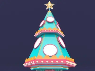 christmas tree 3D model