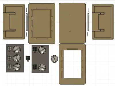 Luthen Rael Fuel Cell Container STL 3D print model