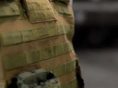 SOLDIER Bulletproof Vest 03 3D model