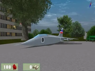 Soko J-22 Orao Low-poly 3D model