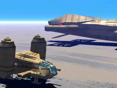 quadropter commercial militari 3D model