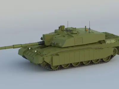 FV4034 Challenger 2 3D model