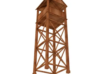 Guard Tower 3D model
