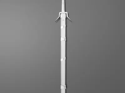 Zireael Witcher 3 Replica Low-poly 3D model