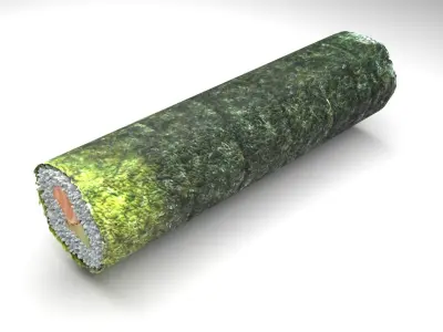 Sushi Roll 3D model