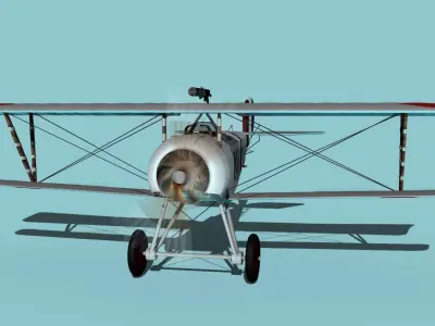 Nieuport 11 VHP V14 3D model