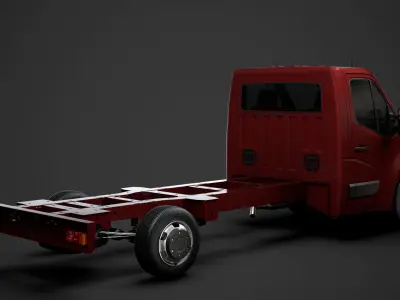 Vauxhall Movano SingleCab SW E30 Chassis 2020 3D model