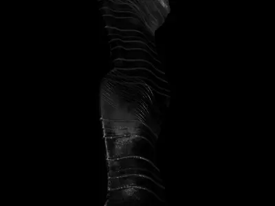 Keris Dagger 3D model