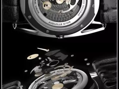 Watch mechanism 3D model