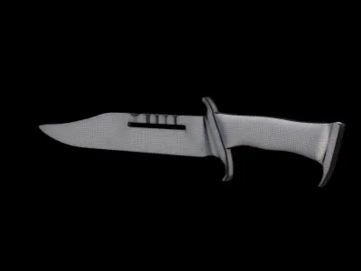 Knife Free 3D model