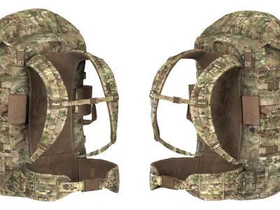 MYSTERY RANCH SATL ASSAULT RUCK Low-poly 3D model