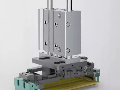 Gas claw institutions 3D model