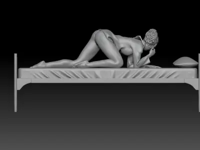 WAKE UP SOLDIER NAVY GIRLS 1 3D print model