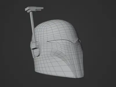 Sabine Wrens Mandalorian Helmet 3D model