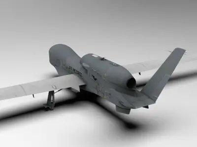 Northrop Grumman RQ-4 Global Hawk 3D model
