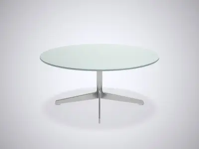 Space Coffee Table Free low-poly 3D model