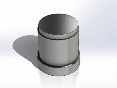 Elemento Luminoso Azul Schneider XVBC5B6 Blue Luminous Element 3D model