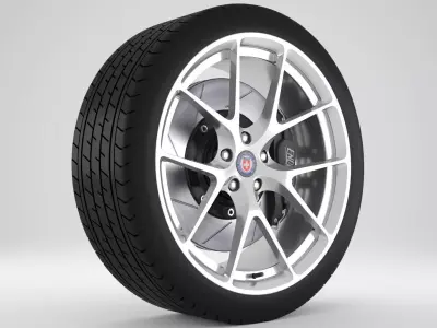 HRE Performance P101 Rim 3D model