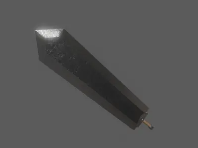 Berserk Sword Dragonslayer Free low-poly 3D model
