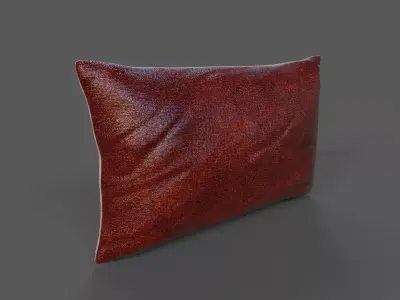 Cushion furniture Low-poly 3D model 3