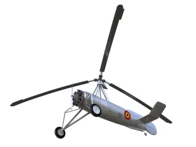 Cierva C30 3D model