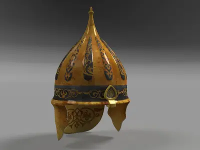 Old Helmet 3D model