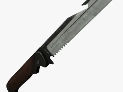 ACB-90 Advanced Combat Blade 90 Low-poly 3D model