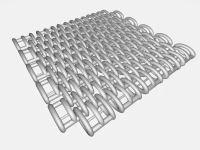 Medieval Chainmail 3D print model