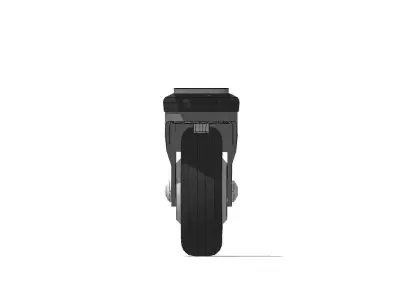 AIR PLANE TYRE Low-poly 3D model