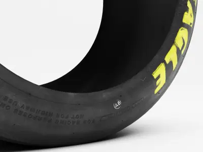 Goodyear Eagle Tire V2 Low-poly 3D model