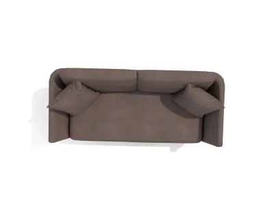 Double Sofa  Free 3D model