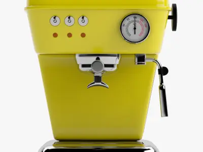 Coffee machine 3D model 6