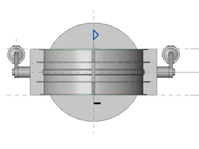 Butterfly Valve 3D model