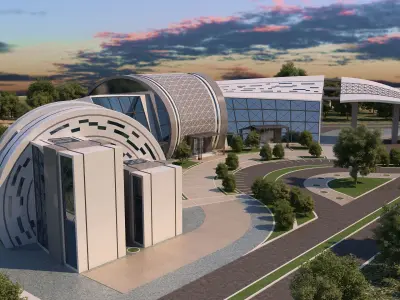 0122 - Architecture Project - 2Ds Drawing - 3Ds Files 3D model