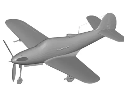 Bell P-39 Airacobra 3D model
