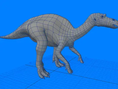 Maiasaura Dinosaur 3D model